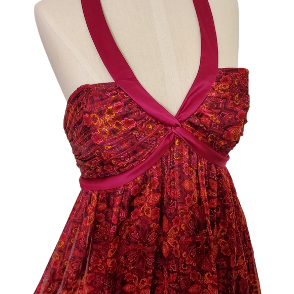 Laundry Silk halter gown - Picture 3 of 12